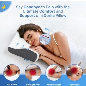 Derila Pillow memory foam NWT